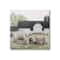 Stupell Industries Floral Tractor and Flower Field Barn Canvas Wall Art